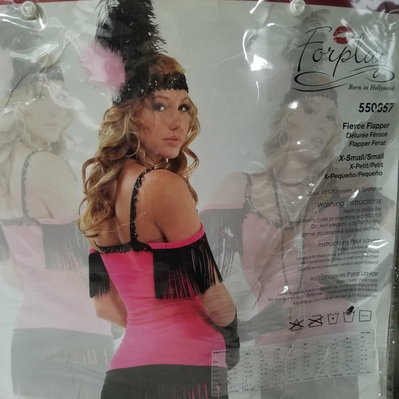 Flapper Costume With Accessory Set - Picture 3 of 5